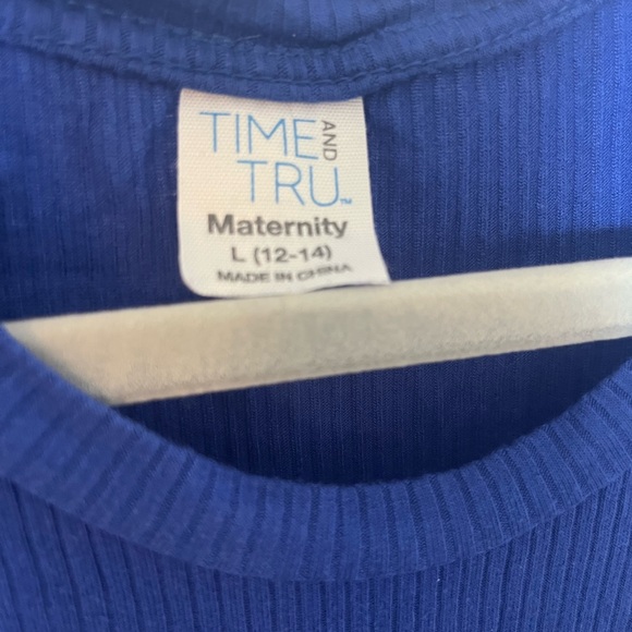 Time and Tru Cobalt Blue Casual Dress - Picture 3 of 3